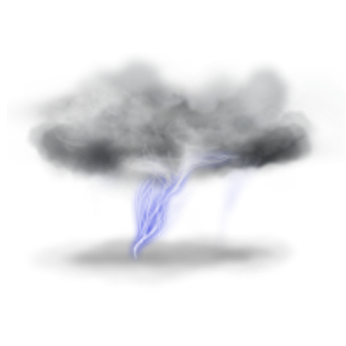 Realistic Lightning PNG Isolated HD