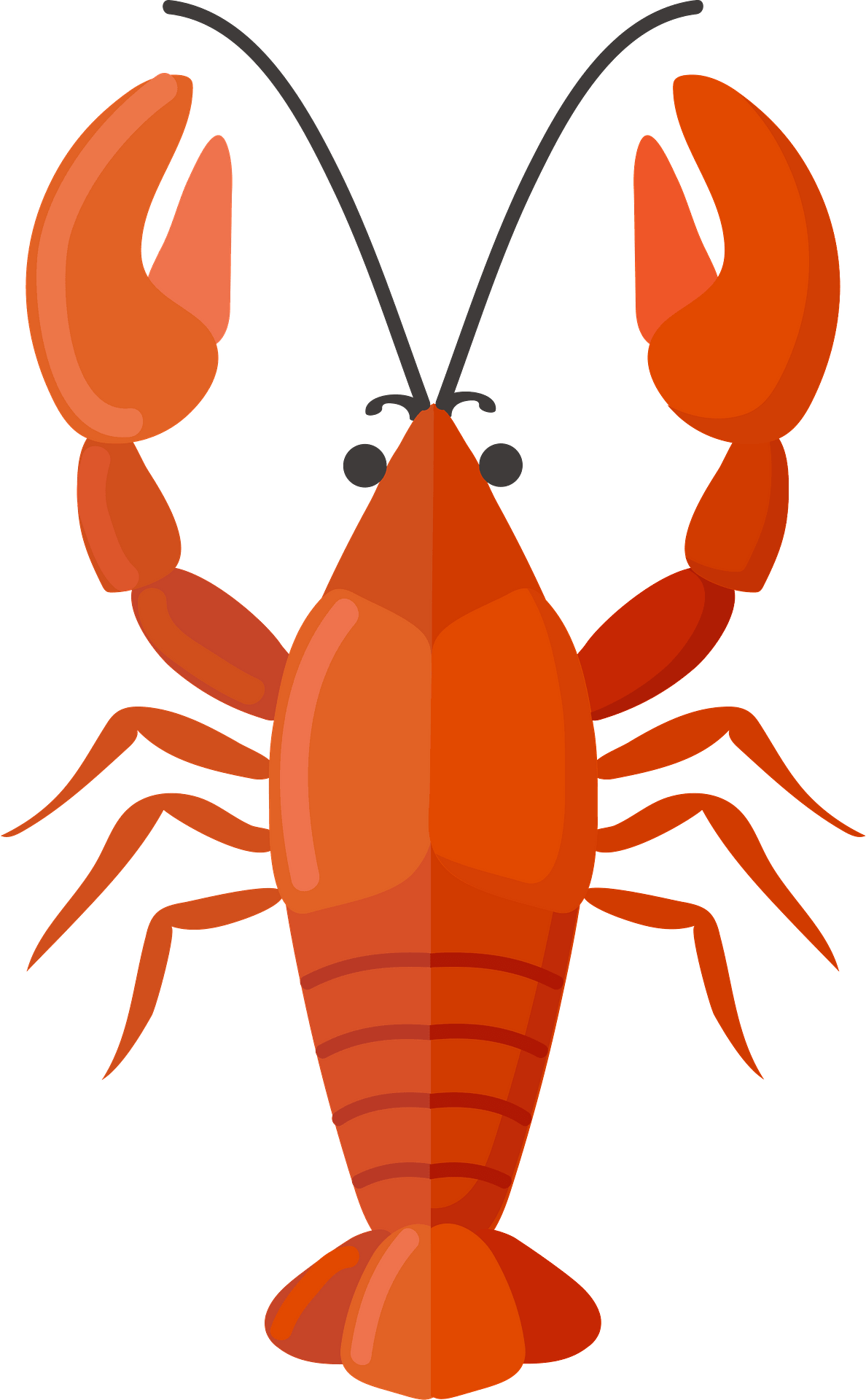 Red Crawfish PNG Free Download