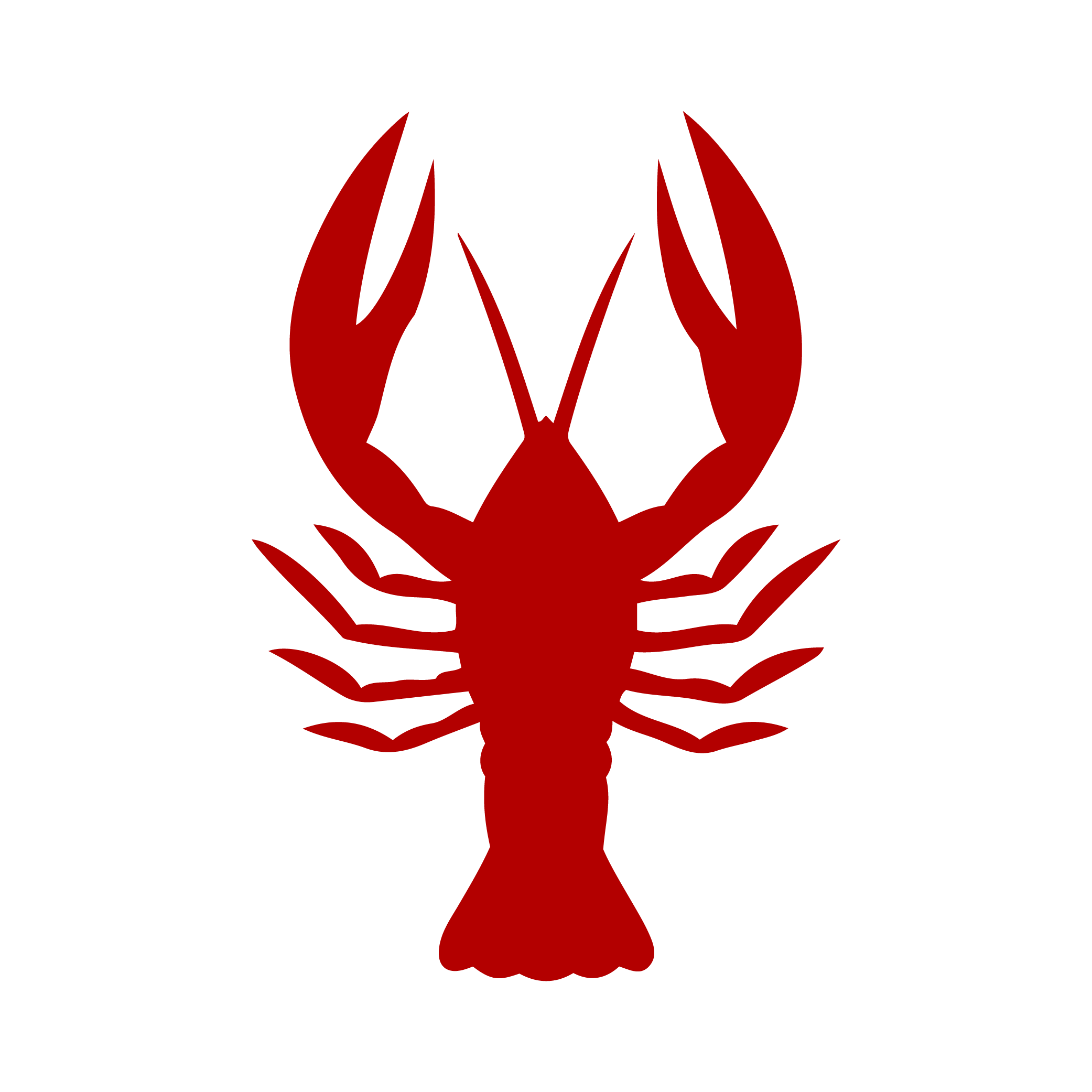 Red Crawfish PNG Image