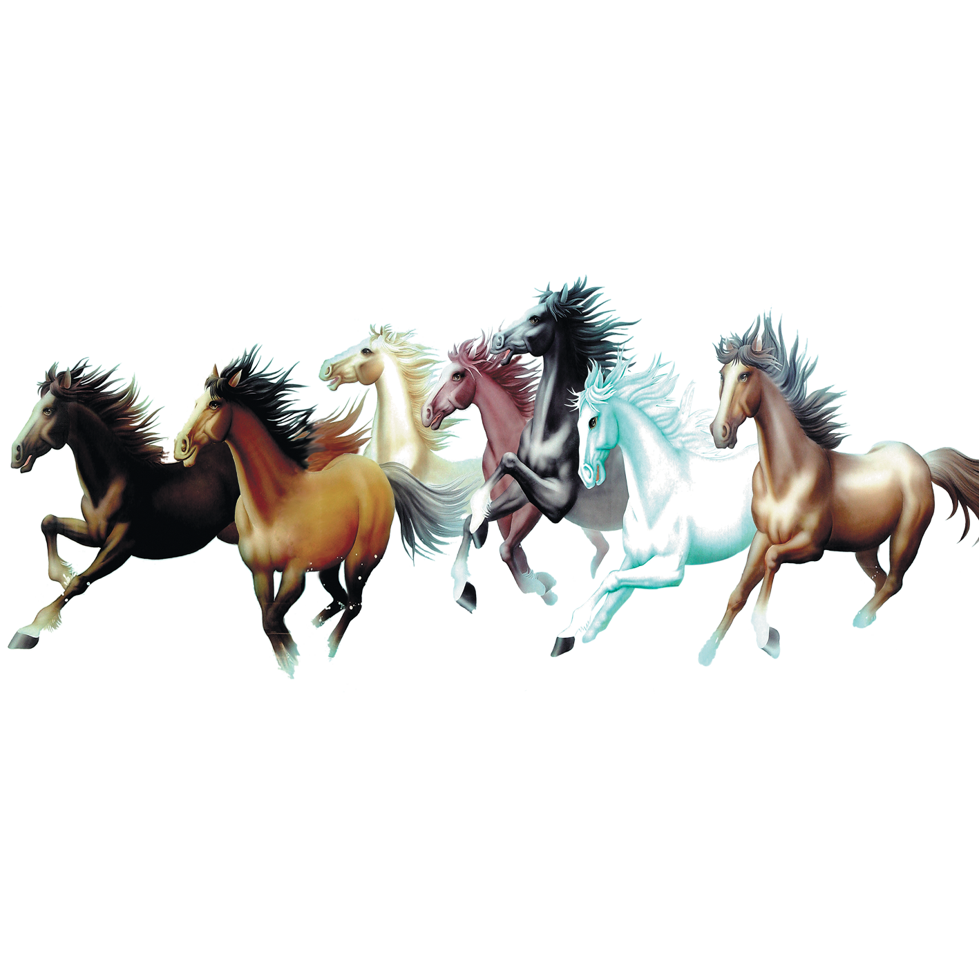 Running Horse PNG Clipart