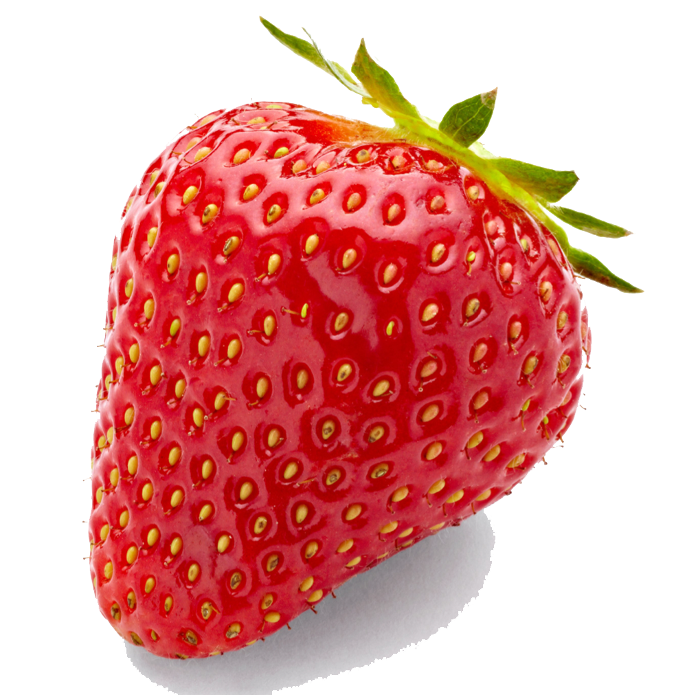 Single Strawberries PNG HD Isolated