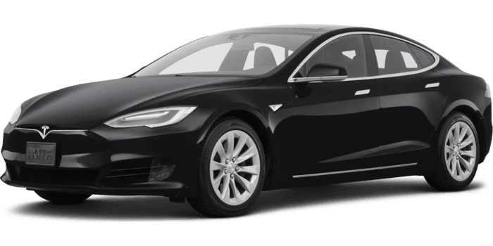 Tesla Auto PNG isoliert Foto