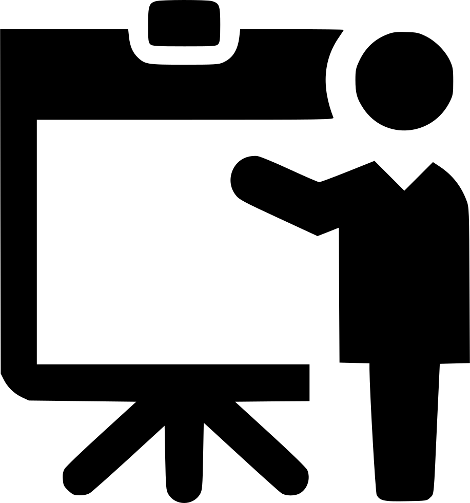 Whiteboard Silhouette PNG Image