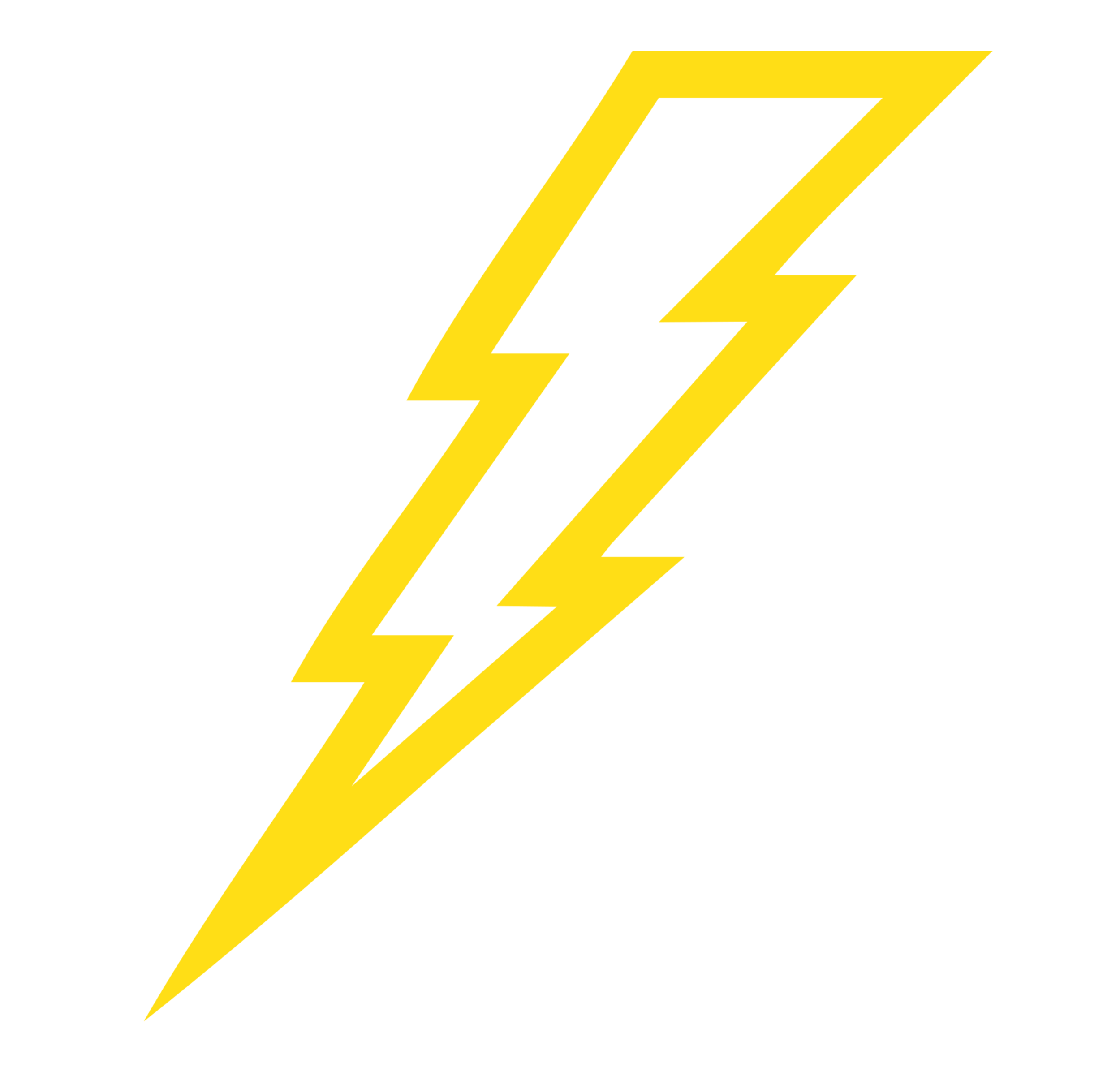 Yellow Lightning PNG
