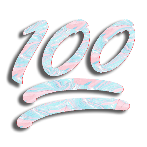 100 Emoji PNG HD Isolated
