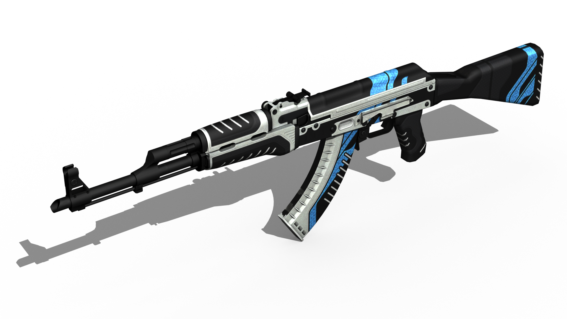 AK 47 PNG Isolated Transparent Image