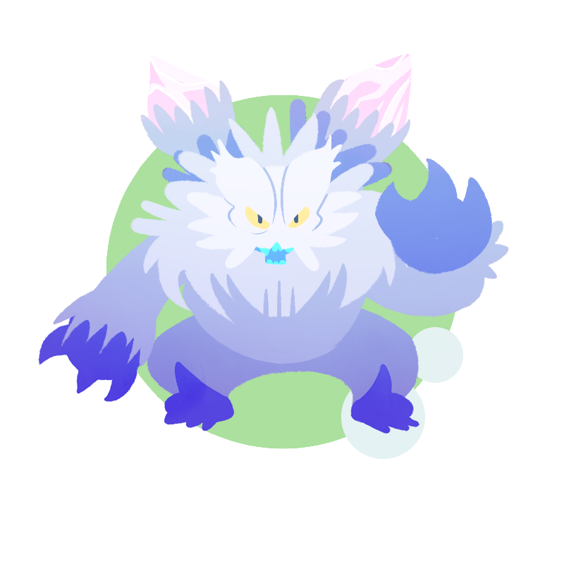 Abomasnow Pokemon PNG Isolated HD