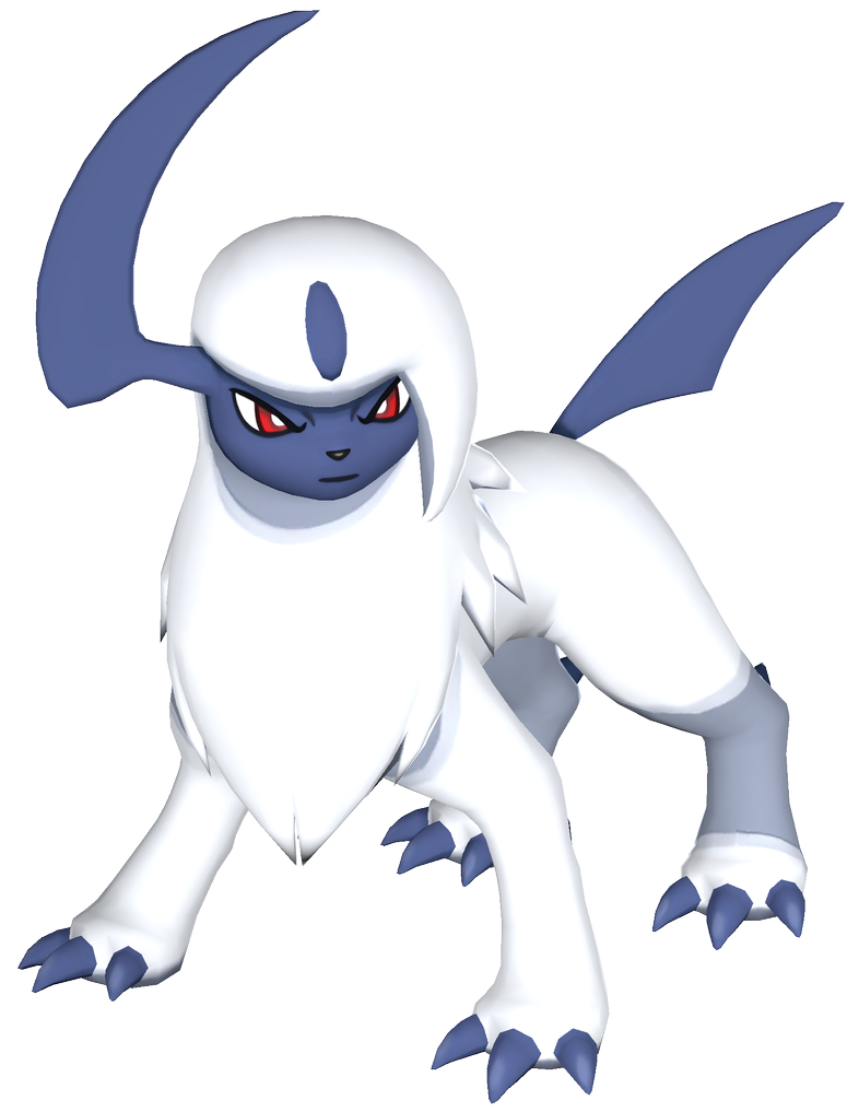 Absol Pokemon PNG Isolated HD