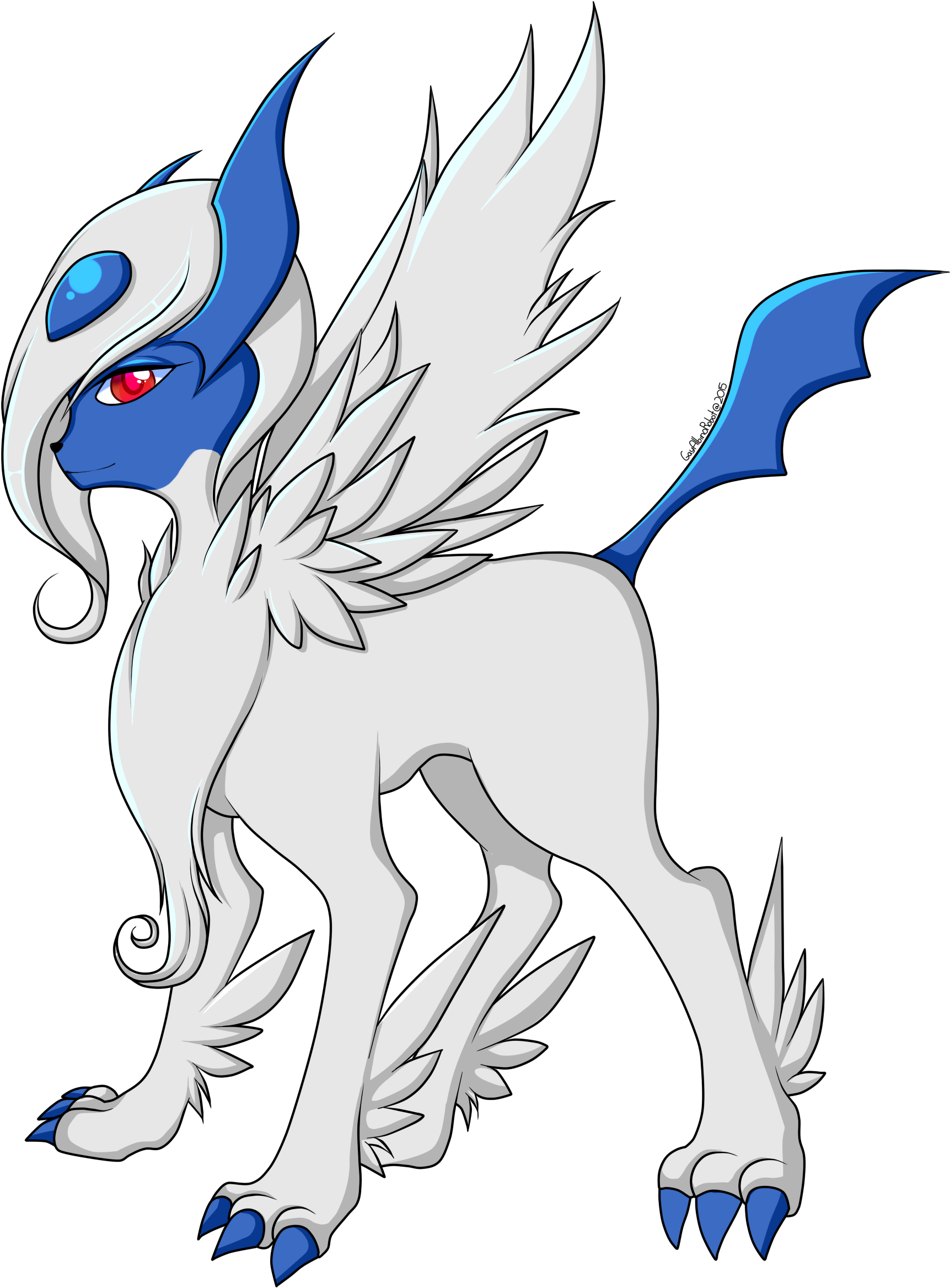 Absol Pokemon PNG Isolated Photos