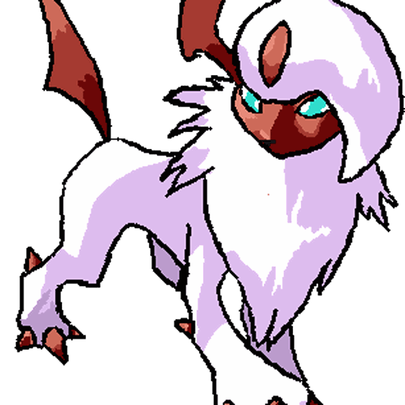 Absol Pokemon PNG Isolated Pic