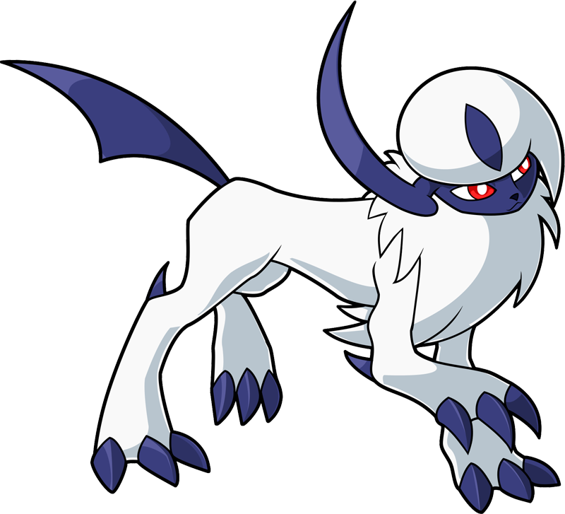 Absol Pokemon PNG Isolated Picture