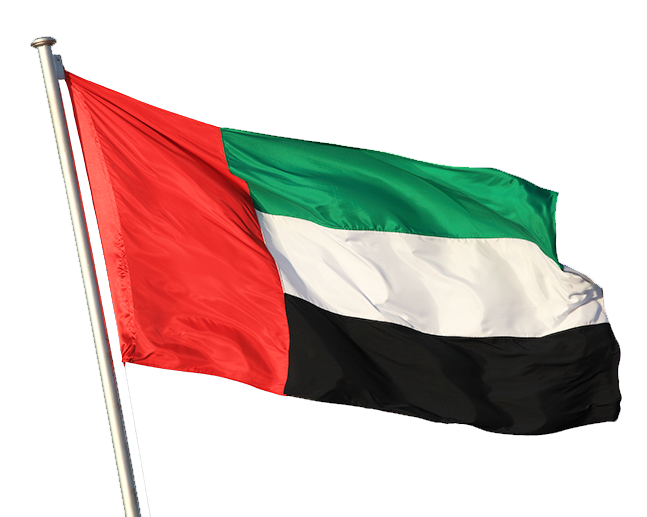 Abu Dhabi Flag PNG Isolated Photo