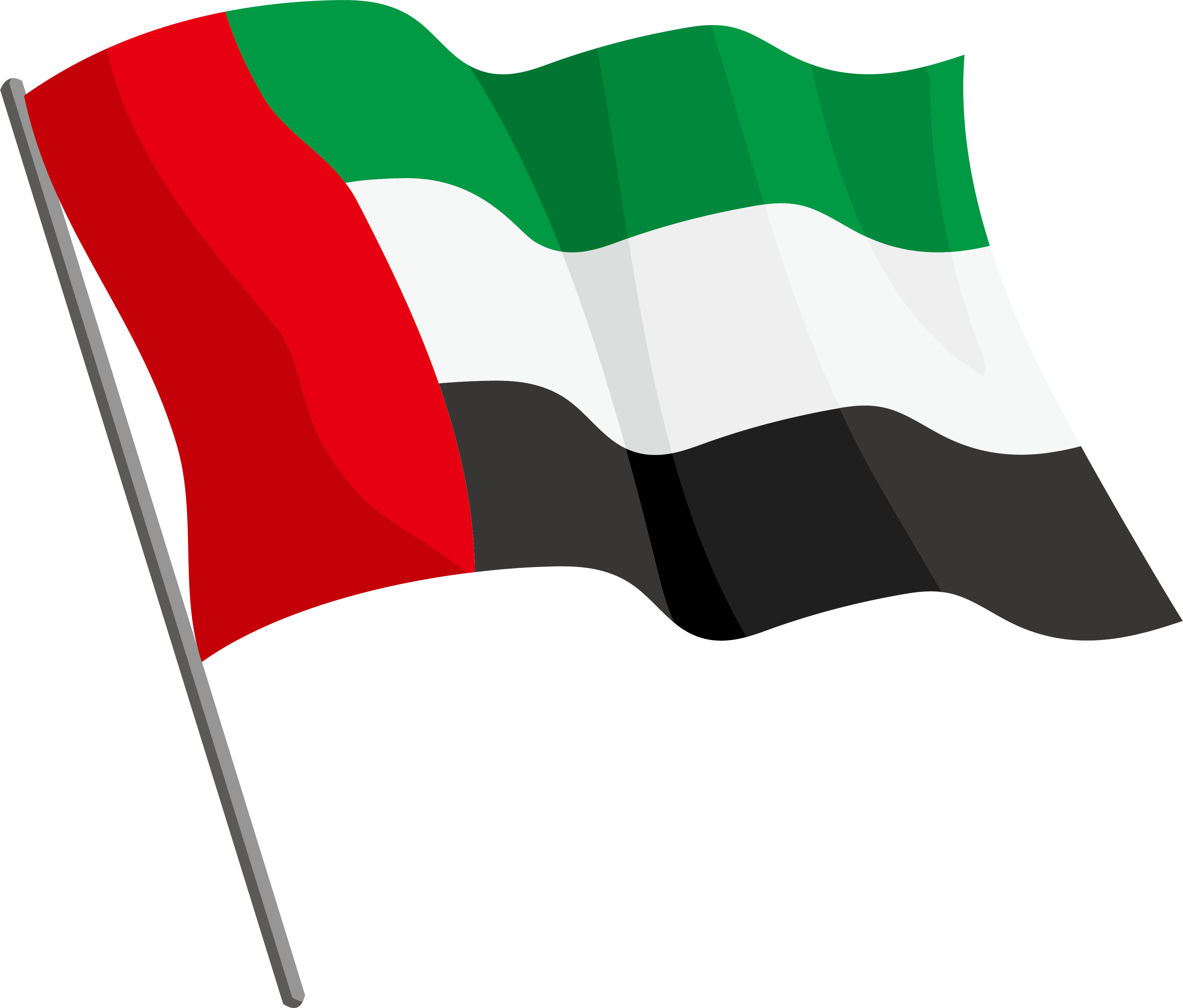 Abu Dhabi Flag PNG Isolated Pic