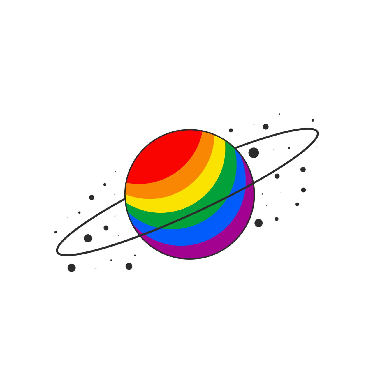 Aesthetic Theme Lgbt PNG Isolated Photo