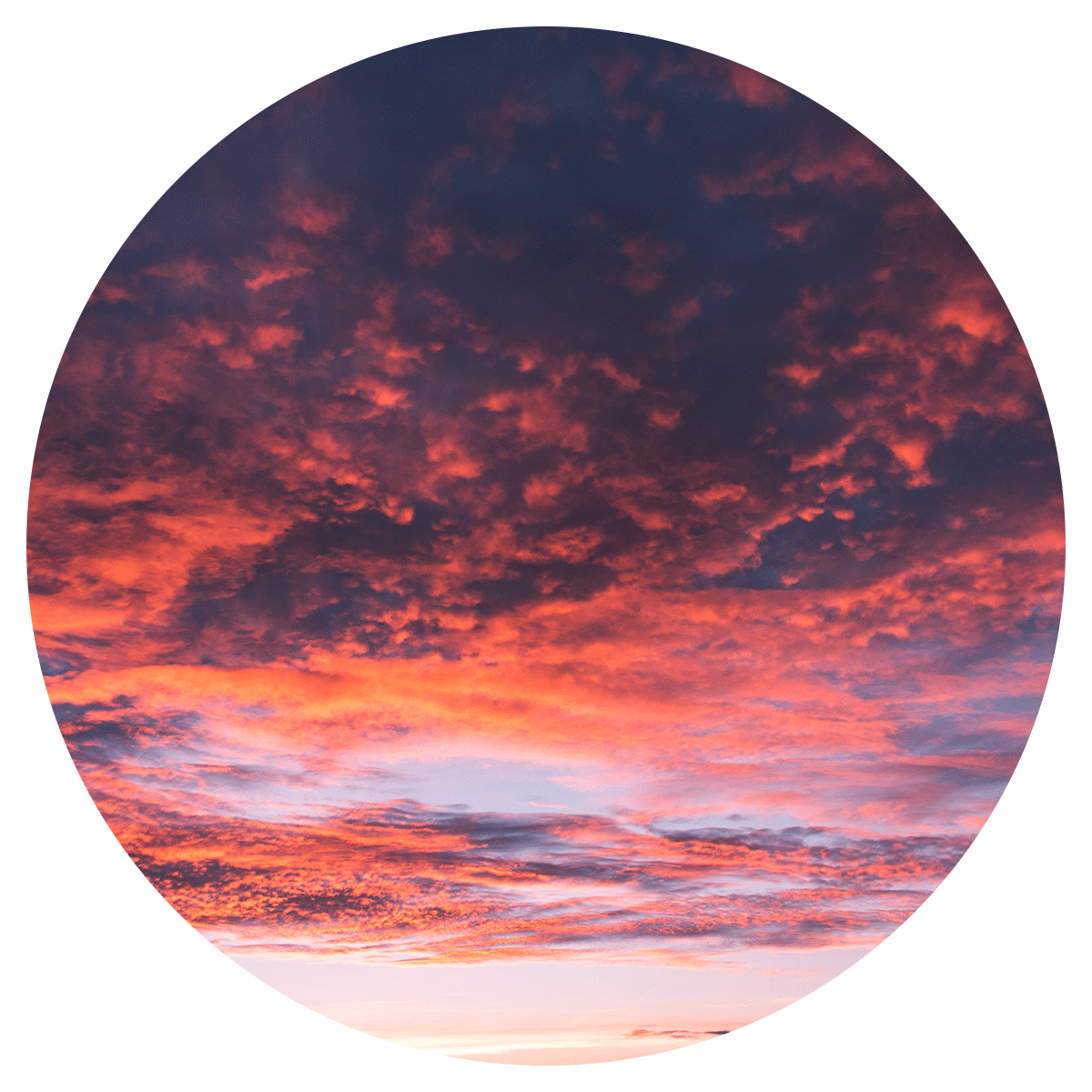 Aesthetic Theme Sunset PNG HD