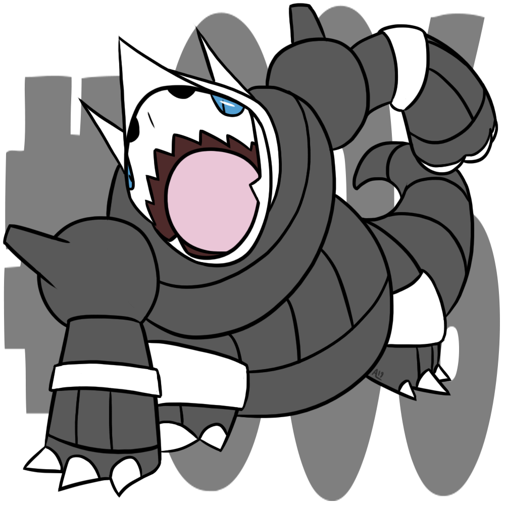 Aggron Pokemon PNG HD Isolated