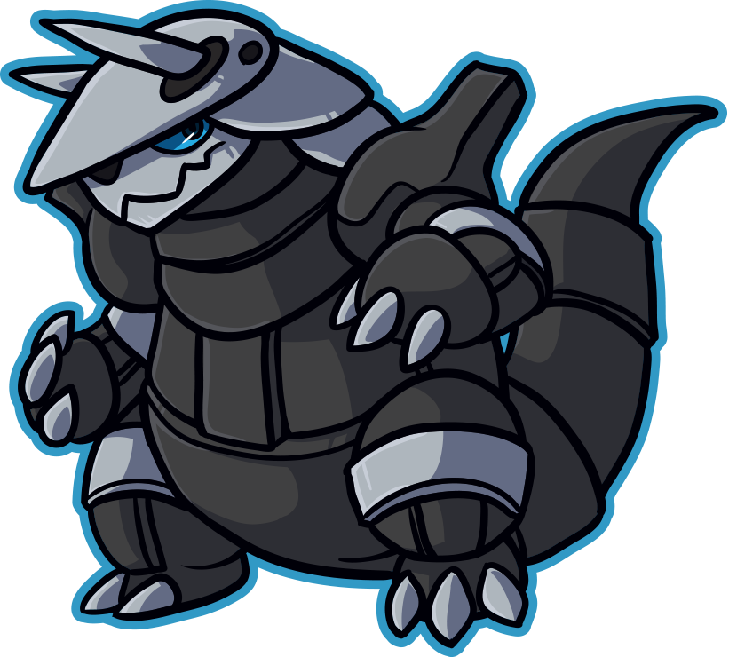 Aggron Pokemon PNG Isolated HD