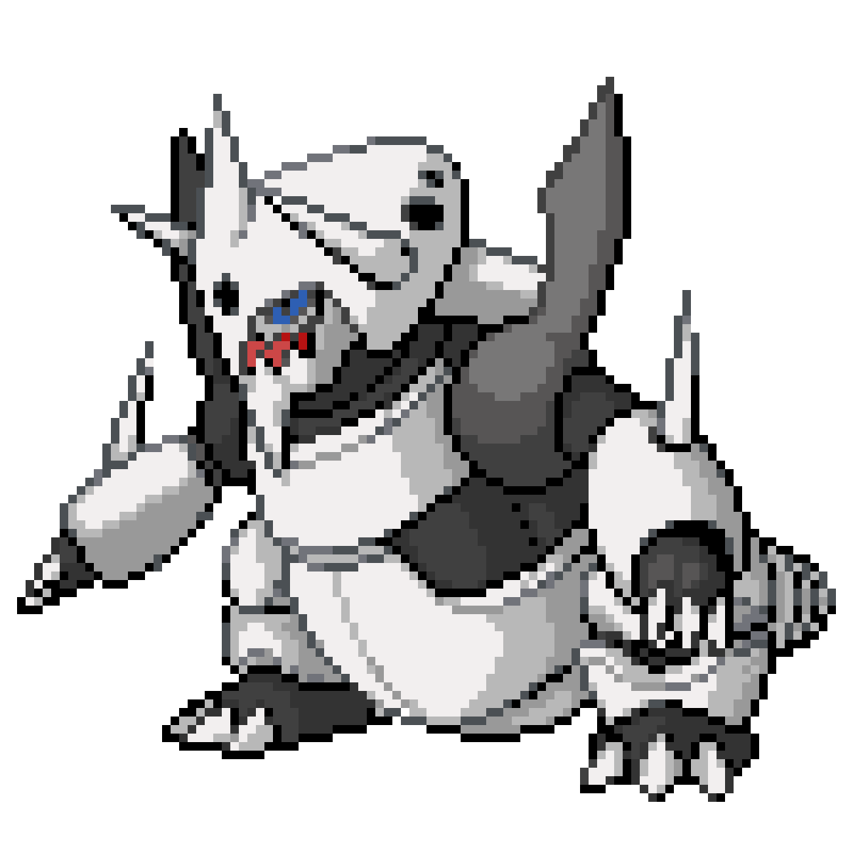 Aggron Pokemon PNG Isolated Transparent