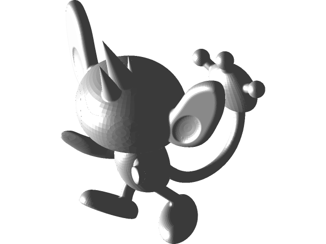 Aipom Pokemon PNG Isolated File