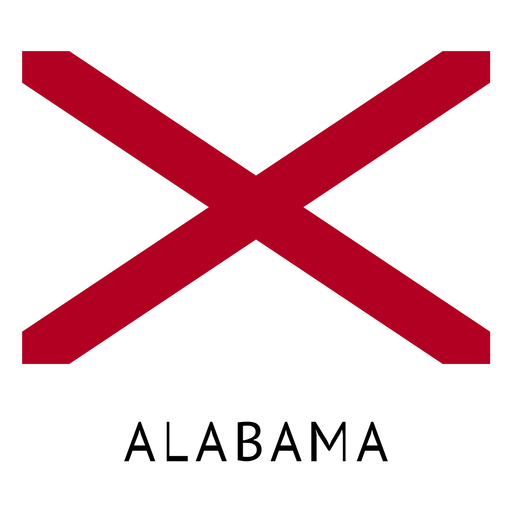 Alabama State Flag PNG Isolated HD