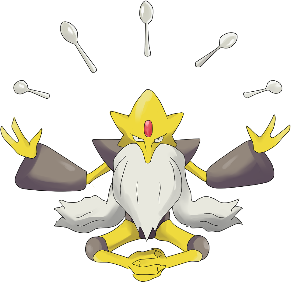 Alakazam Pokemon PNG Image