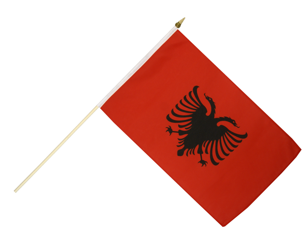 Albania Flag PNG Isolated Pic