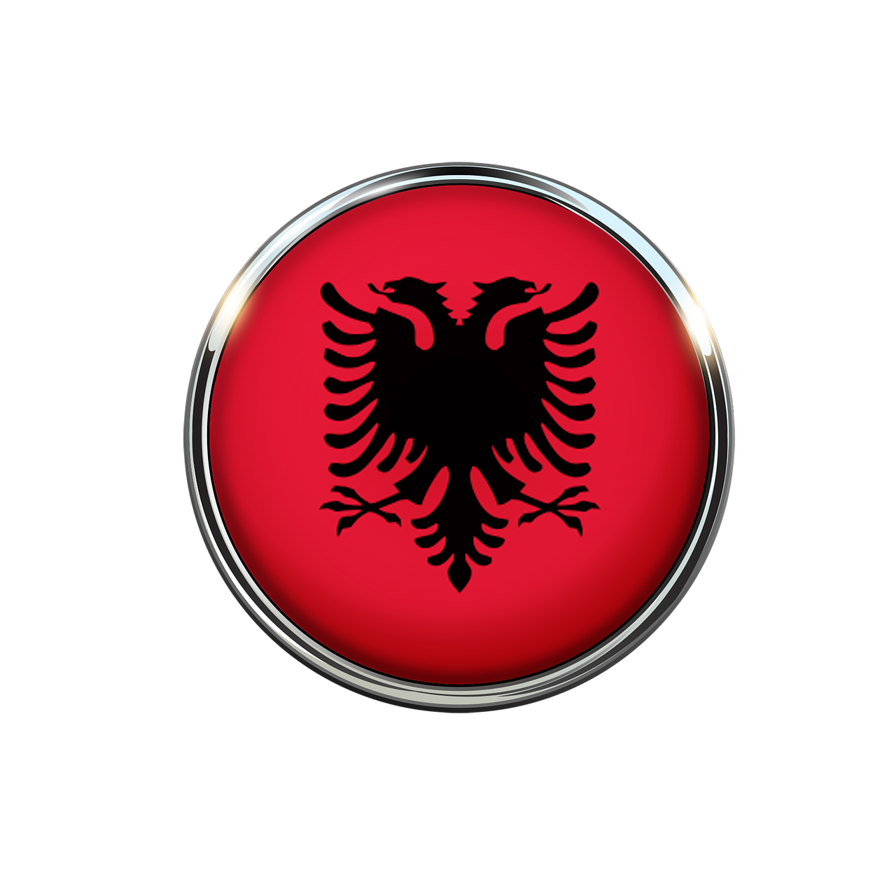 Albania Flag PNG Photo
