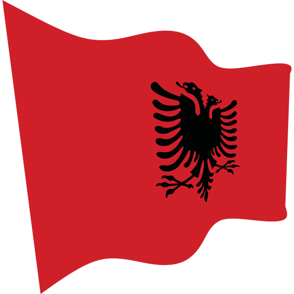Albania Flag PNG Picture