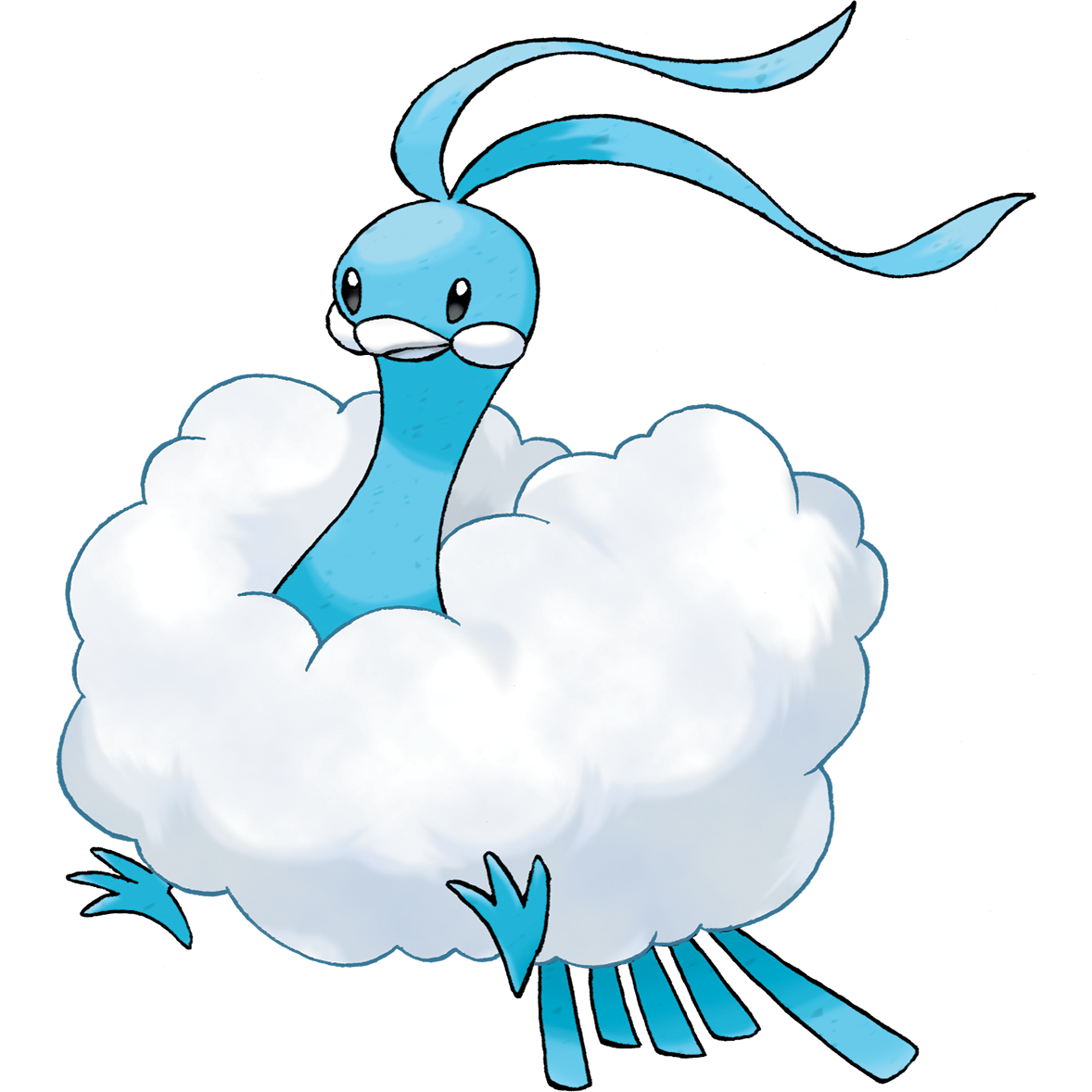 Altaria Pokemon Download PNG Isolated Image