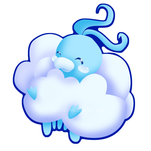 Altaria Pokemon PNG Isolated Pic