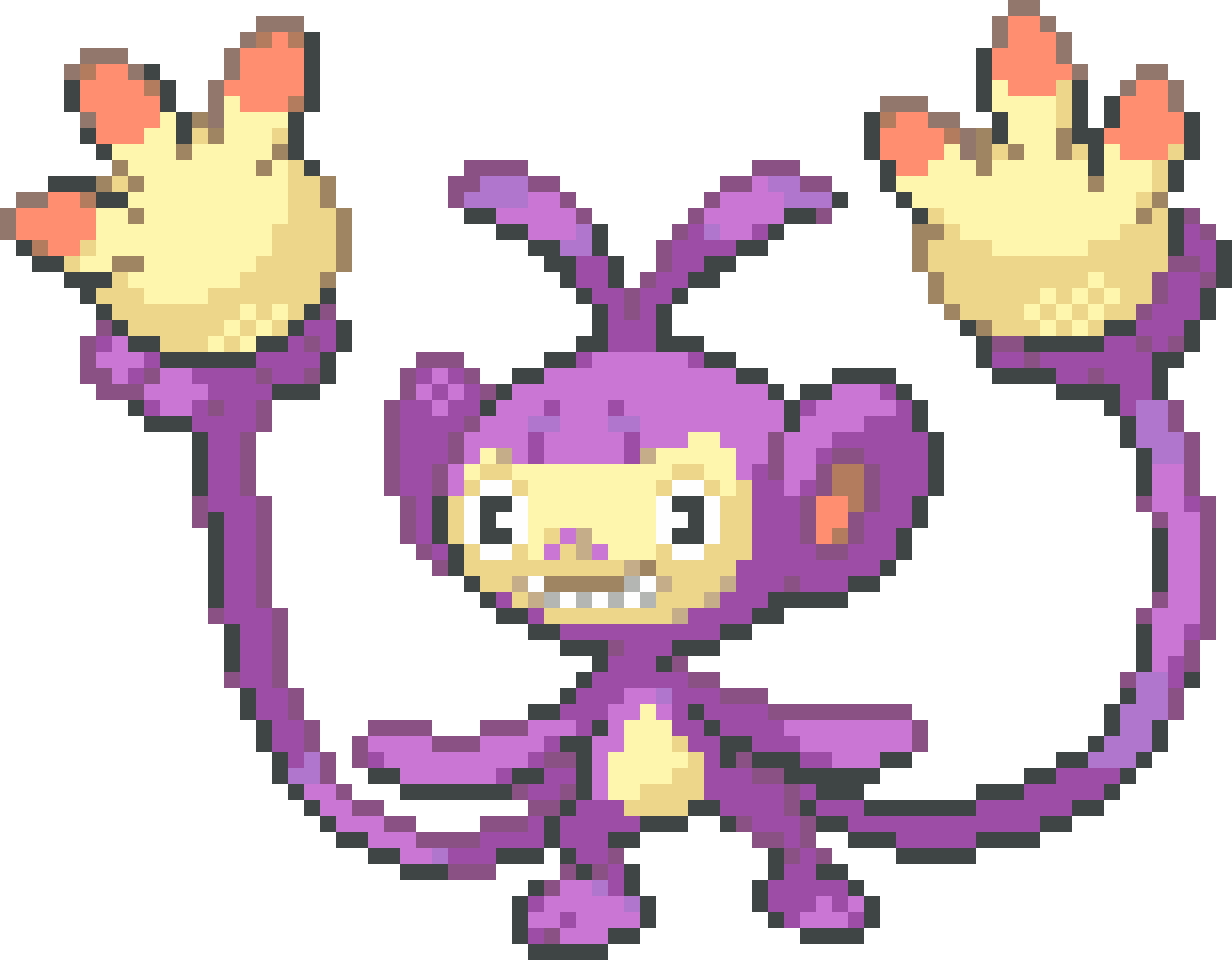 Ambipom Pokemon PNG Isolated HD