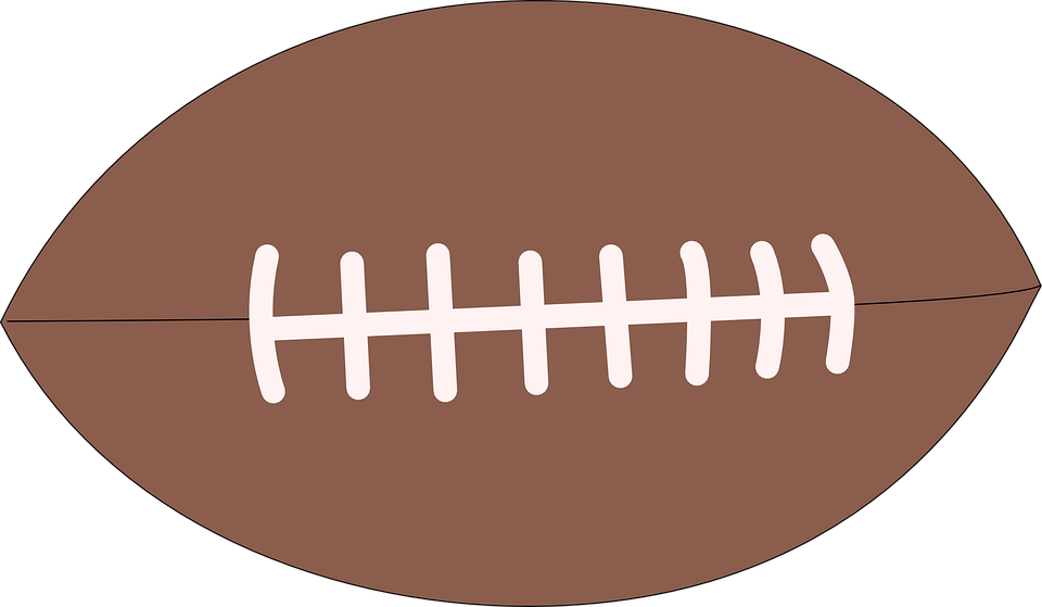 American Football PNG Isolated Clipart