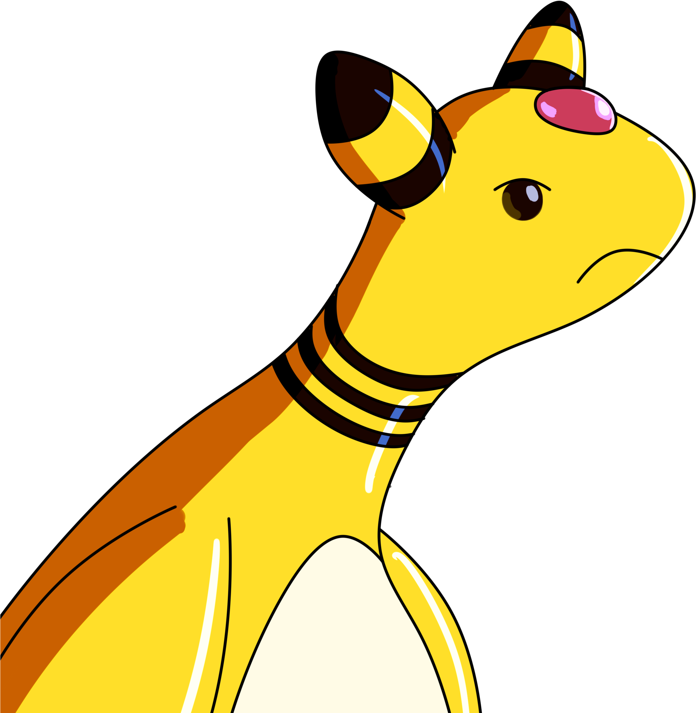 Ampharos Pokemon PNG Isolated Picture