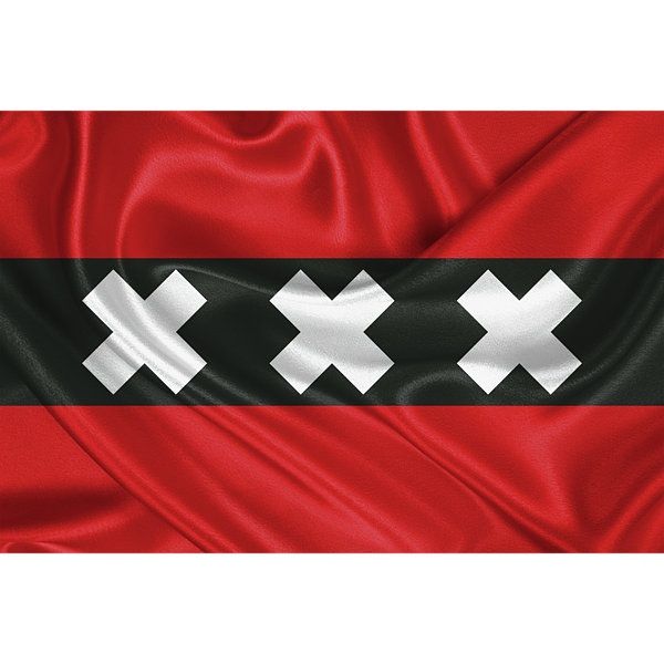 Amsterdam Flag PNG Image
