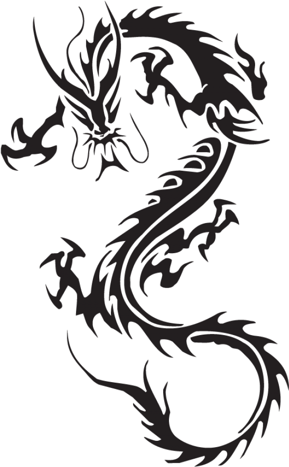 Ancient Black Dragon PNG HD Isolated