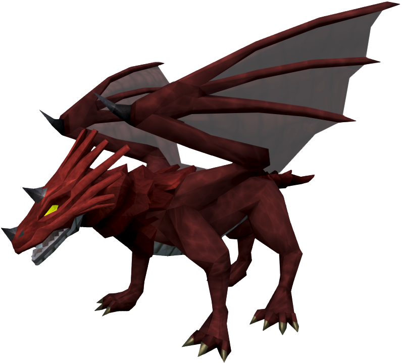 Ancient Red Dragon PNG Photos