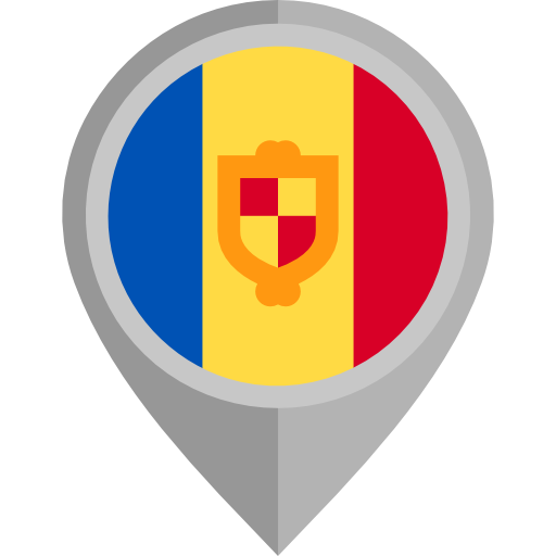 Andorra Flag PNG HD