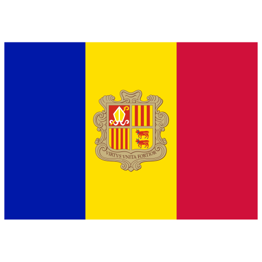Andorra Flag PNG Pic