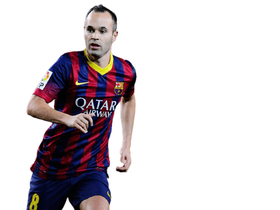Andres Iniesta PNG Photos