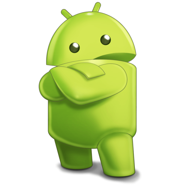 Android Robot Green PNG HD