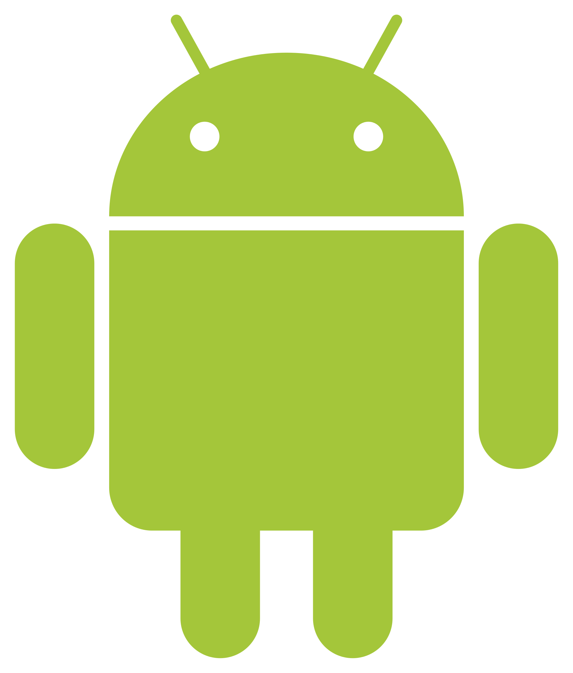 Android Robot Green PNG Pic