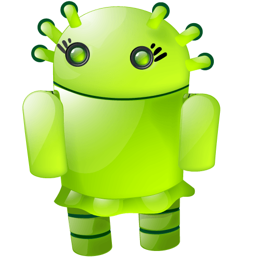 Android Toy Green PNG Pic
