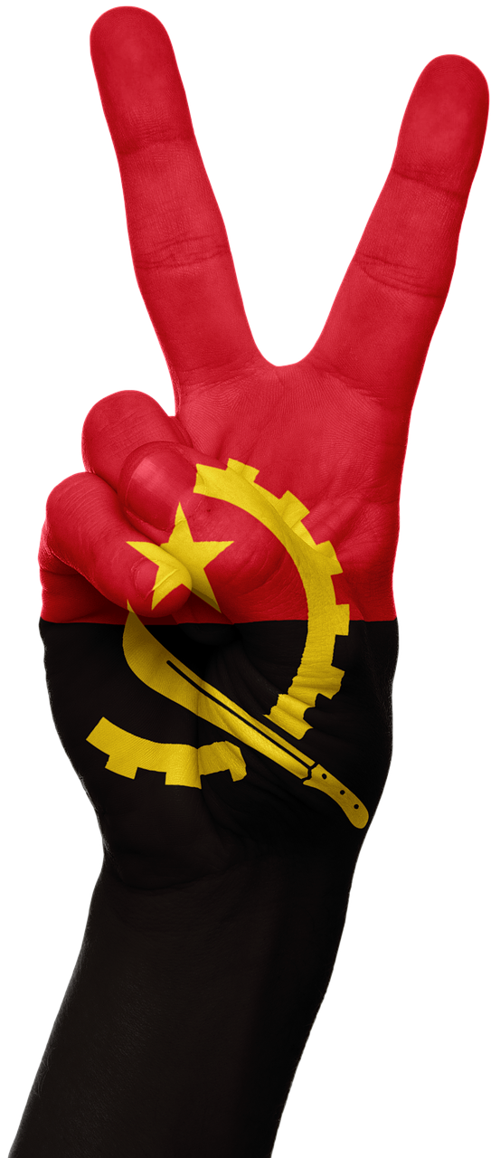 Angola Flag PNG Clipart
