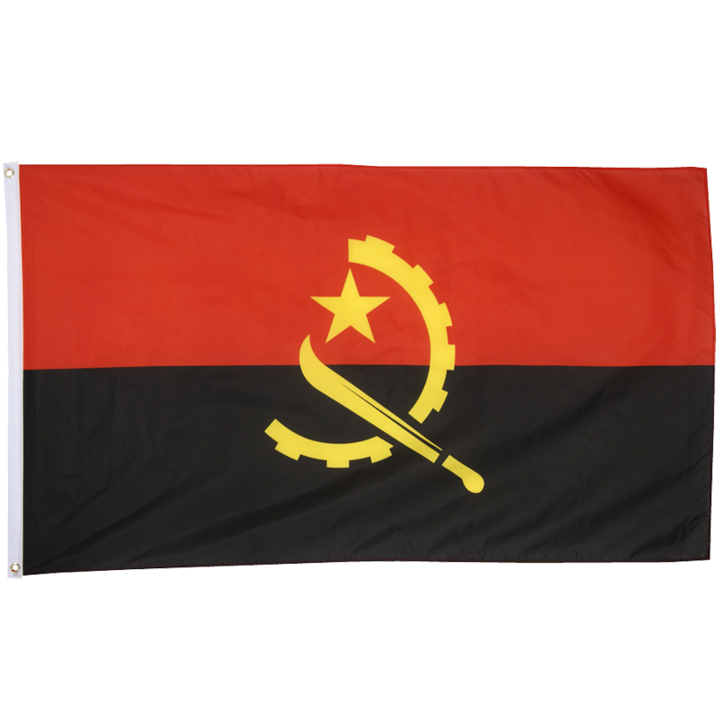 Angola Flag PNG Isolated File