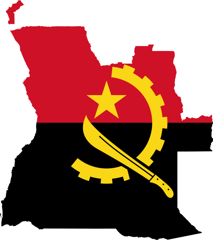 Angola Flag PNG Isolated Photo