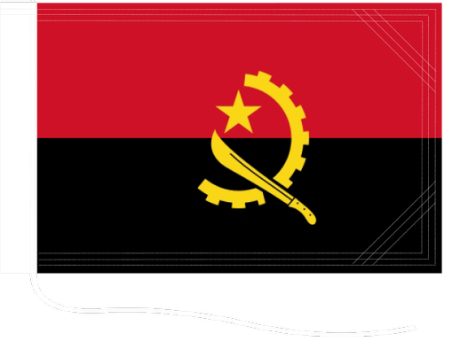 Angola Flag PNG Isolated Pic