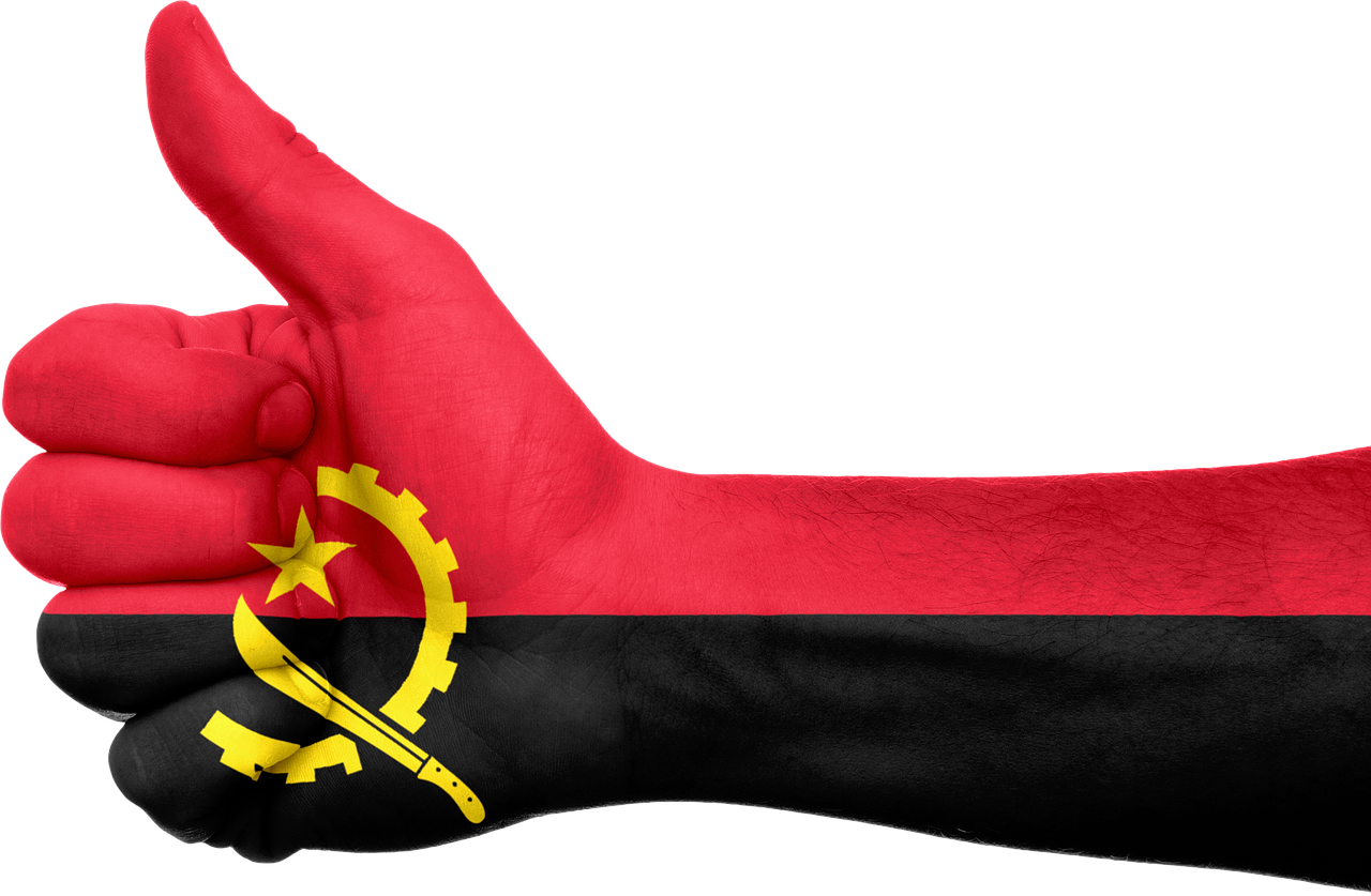 Angola Flag PNG Pic