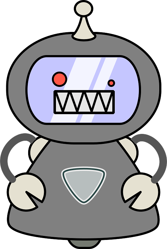 Angry Robot PNG Pic