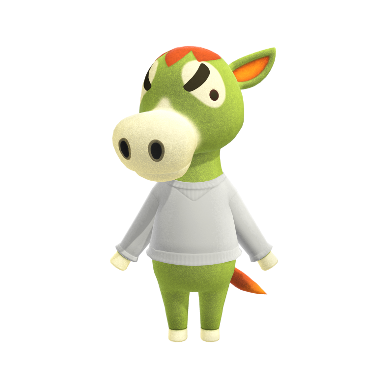 Animal Crossing Lucky PNG Image