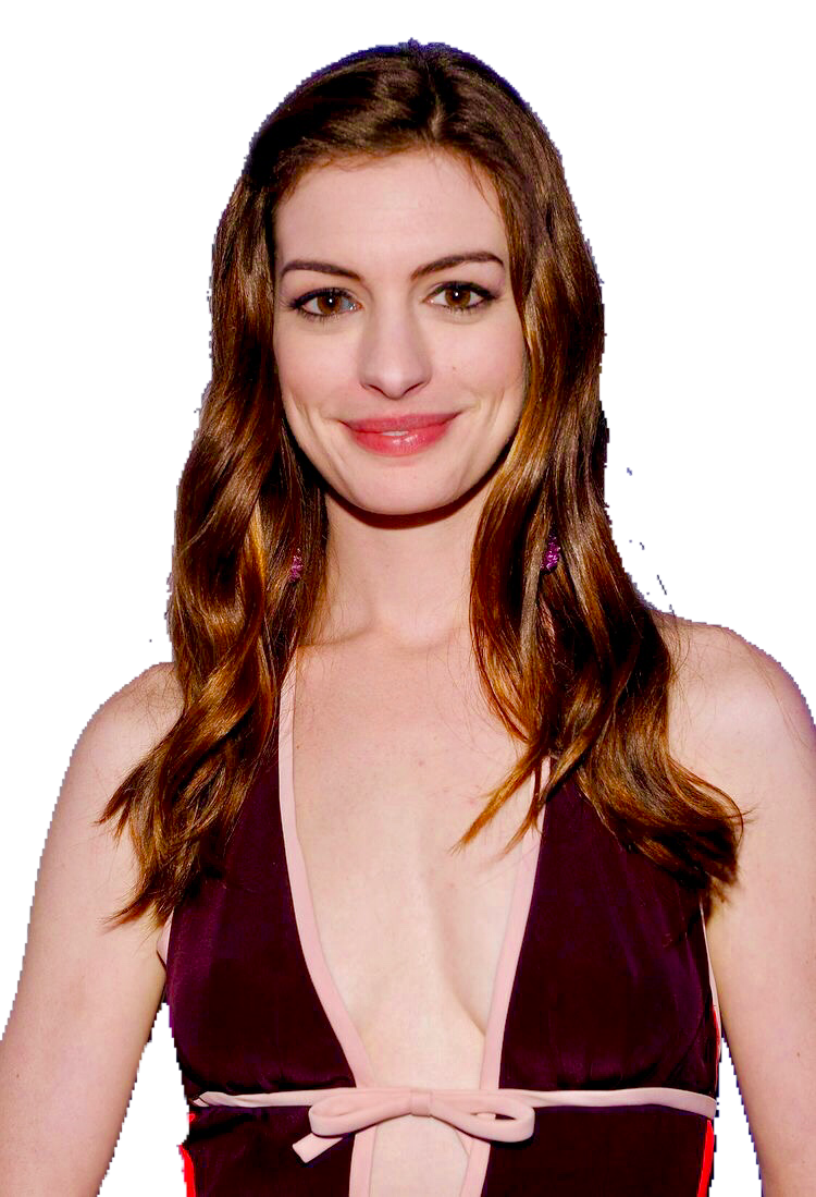 Anne Hathaway PNG HD Isolated